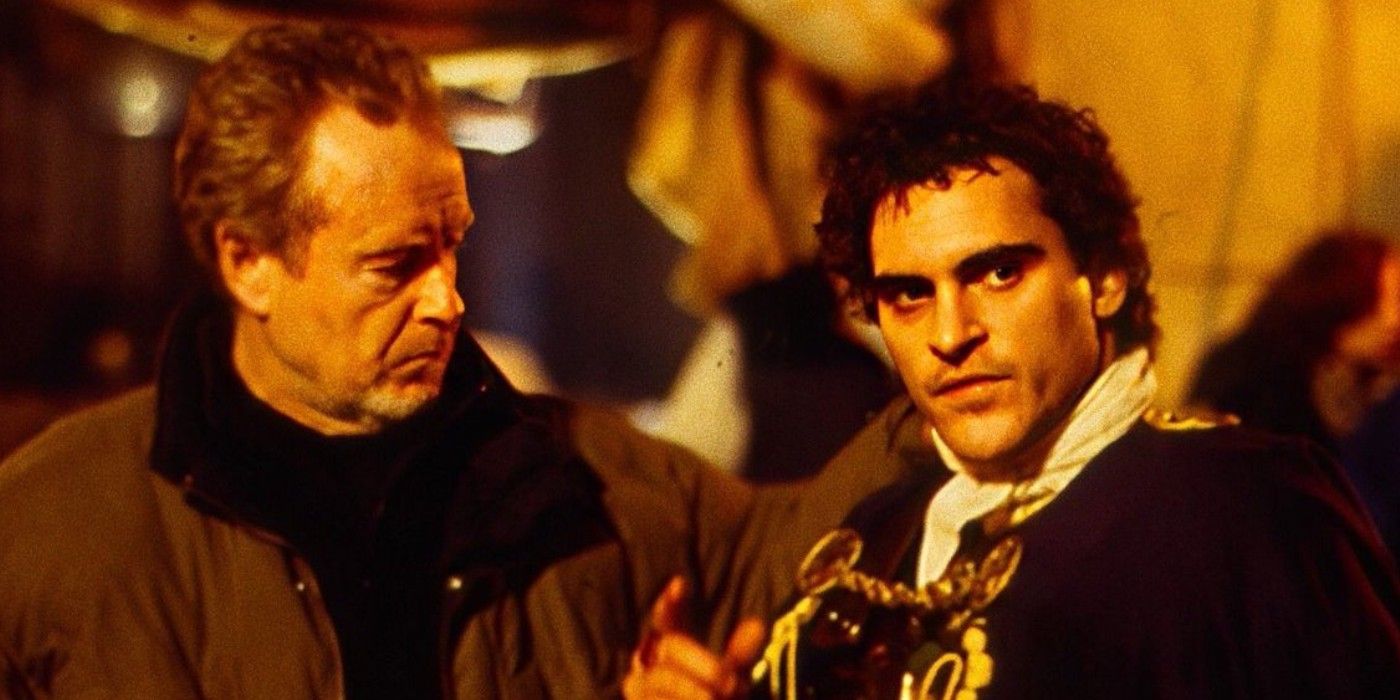 Joaquin Phoenix ve Ridley Scott